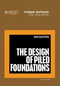 Produktbild: The Design of Piled Foundations