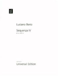 Produktbild: Berio, L: Sequenza IV