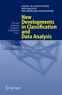 Produktbild: New Developments in Classification and Data Analysis
