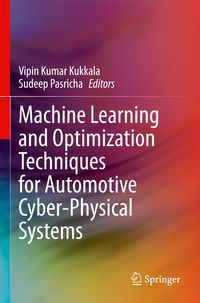 Produktbild: Machine Learning and Optimization Techniques for Automotive Cyber-Physical Systems