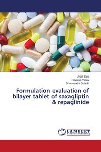 Produktbild: Formulation evaluation of bilayer tablet of saxagliptin & repaglinide