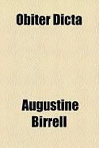 Produktbild: Obiter Dicta