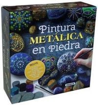 Produktbild: Pintura met&aacute;lica en piedra