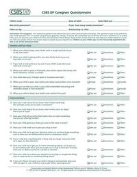 Bild vom Artikel Wetherby, A:  CSBS DP¿ Caregiver Questionnaires vom Autor Amy Wetherby
