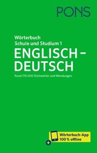 'PONS Wörterbuch Für Schule Und Studium Englisch, Band 1 Englisch ...