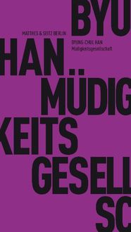Produktbild: M&uuml;digkeitsgesellschaft