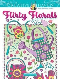 Produktbild: Creative Haven Flirty Florals Coloring Book