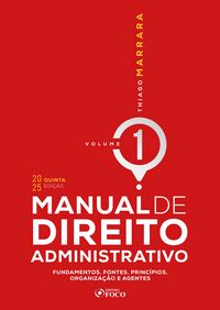 Produktbild: Manual De Direito Administrativo - Volume 1 - 5&ordf; Edi&ccedil;&atilde;o - 2025