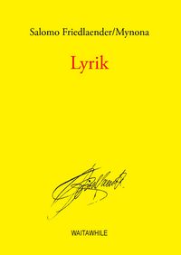 Produktbild: Lyrik