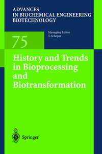 Produktbild: History and Trends in Bioprocessing and Biotransformation