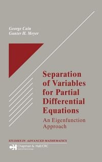 Produktbild: Separation of Variables for Partial Differential Equations