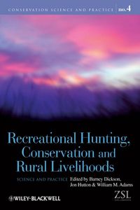 Produktbild: Recreational Hunting, Conservation and Rural Livelihoods