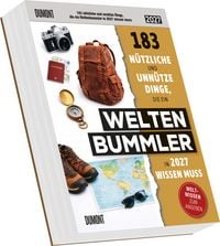 Produktbild 183 nützliche und unnütze Dinge, die ein Weltenbummler in 2027 wissen muss