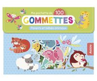 Produktbild: Parents et b&eacute;b&eacute;s animaux : ma pochette de 100 gommettes