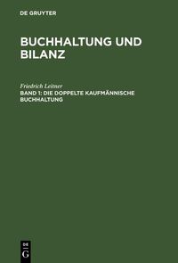 Produktbild: Die doppelte kaufm&auml;nnische Buchhaltung