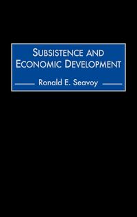 Produktbild: Subsistence and Economic Development