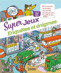 Produktbild: Super jeux : enqu&ecirc;tes et &eacute;nigmes : mission oeil de lynx
