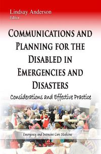 Produktbild: Communications and Planning for the Disabled in Emergencies