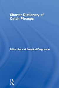 Produktbild: Shorter Dictionary of Catch Phrases