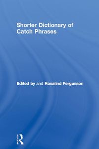Produktbild: Shorter Dictionary of Catch Phrases