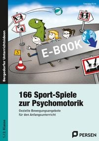 Produktbild: 166 Sport-Spiele zur Psychomotorik