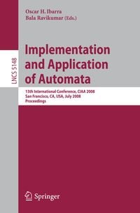 Produktbild: Implementation and Applications of Automata