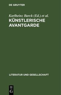 Produktbild: K&uuml;nstlerische Avantgarde