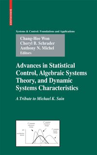 Produktbild: Advances in Statistical Control, Algebraic Systems Theory, and Dynamic Systems Characteristics
