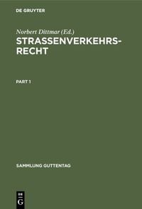 Produktbild: Stra&szlig;enverkehrsrecht