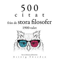 Produktbild: 500 citat fr&aring;n 1900-talets stora filosofer