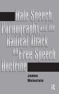 Produktbild: Hate Speech, Pornography, And Radical Attacks On Free Speech Doctrine
