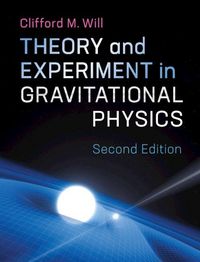 Produktbild: Theory and Experiment in Gravitational Physics