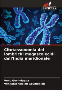 Produktbild: Citotassonomia dei lombrichi megascolecidi dell'India meridionale