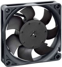 Produktbild: EBM Papst 712F/2L-005 Axiall&uuml;fter 12 V/DC 26 m&sup3;/h (L x B x H) 15 x 70 x 70mm