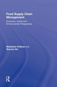Produktbild: Pullman, M: Food Supply Chain Management