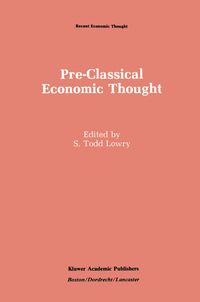 Produktbild: Pre-Classical Economic Thought