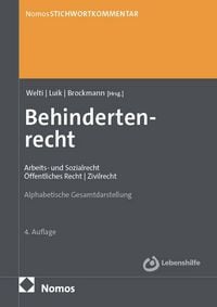 Produktbild: StichwortKommentar Behindertenrecht