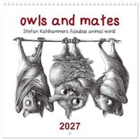 Produktbild: owls and mates 2027 (Wall Calendar 2027 12 &times; 12 Inch) CALVENDO 12 Month Wall Calendar