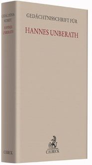 Produktbild: Ged&auml;chtnisschrift f&uuml;r Hannes Unberath