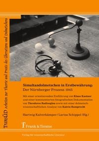 Produktbild: Simultandolmetschen in Erstbew&auml;hrung: Der N&uuml;rnberger Prozess 1945