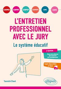 Produktbild: L'entretien professionnel avec le jury - Le syst&egrave;me &eacute;ducatif