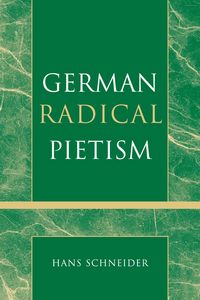 Produktbild: German Radical Pietism
