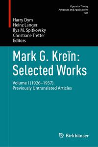 Produktbild: Mark G. Kreĭn: Selected Works