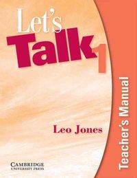 Produktbild: Jones, L: Let's Talk 1 Teacher's Manual