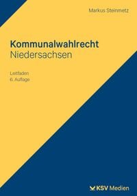 Produktbild: Kommunalwahlrecht Niedersachsen