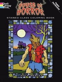 Produktbild: Menges, J: House of Horror Stained Glass Coloring Book