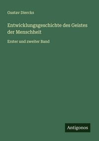 Produktbild: Entwicklungsgeschichte des Geistes der Menschheit