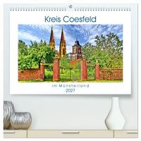 Produktbild: Kreis Coesfeld im M&uuml;nsterland - Stadt Land Flu&szlig; (hochwertiger Premium Wandkalender 2027 DIN A2 quer), Kunstdruck in Hochglanz