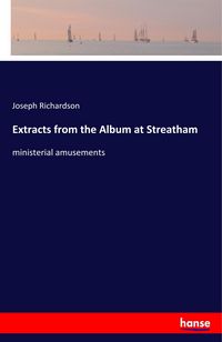 Produktbild: Extracts from the Album at Streatham