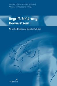 Produktbild: Begriff, Erkl&auml;rung, Bewusstsein